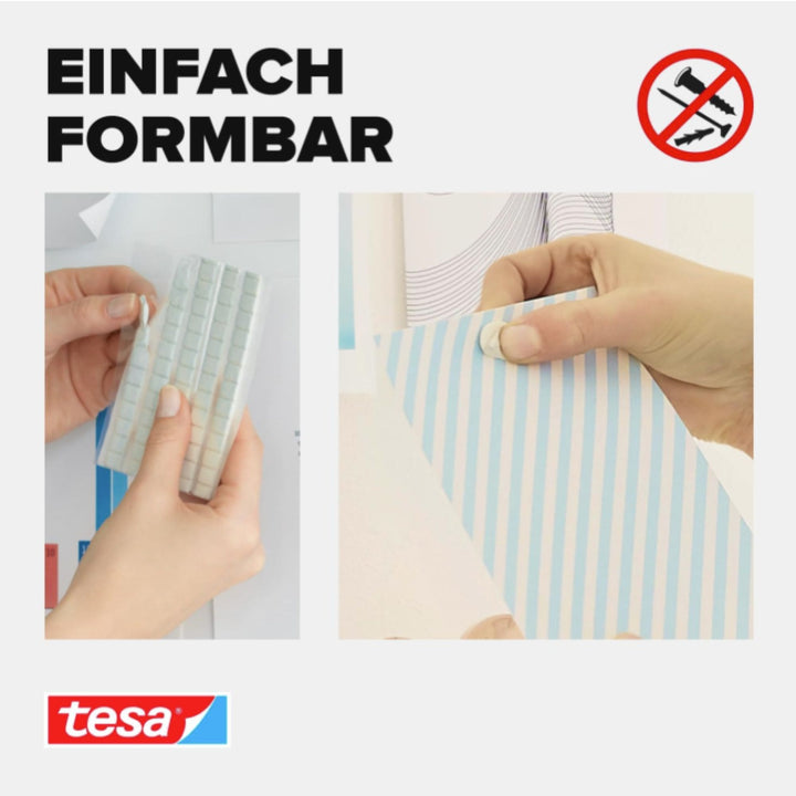tesa® TACK - Klebeknete 80 Stk.
