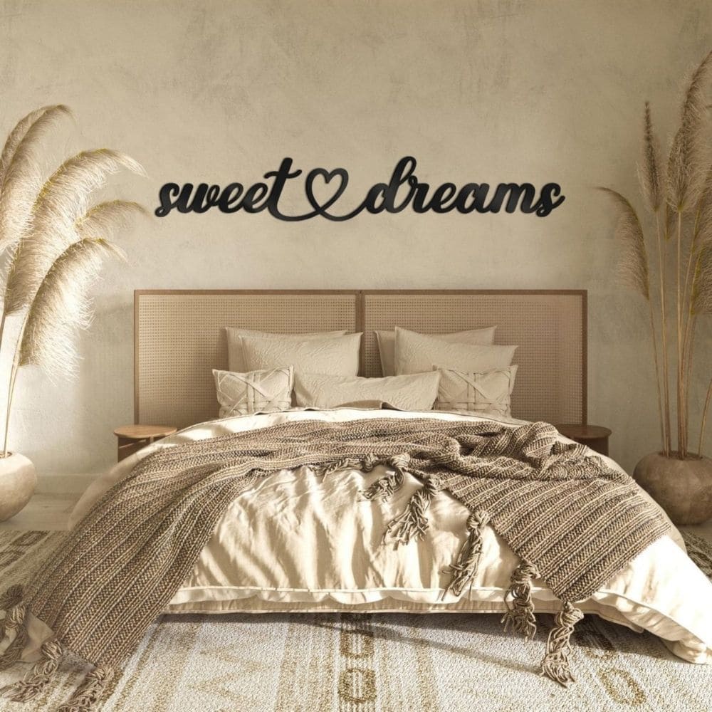 3D Schriftzug „Sweet Dreams"