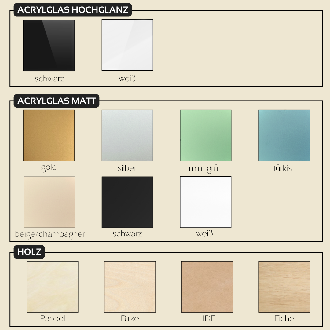 3D Logo aus Acrylglas & Holz | Individuelle Wandwerbung & Firmenschilder