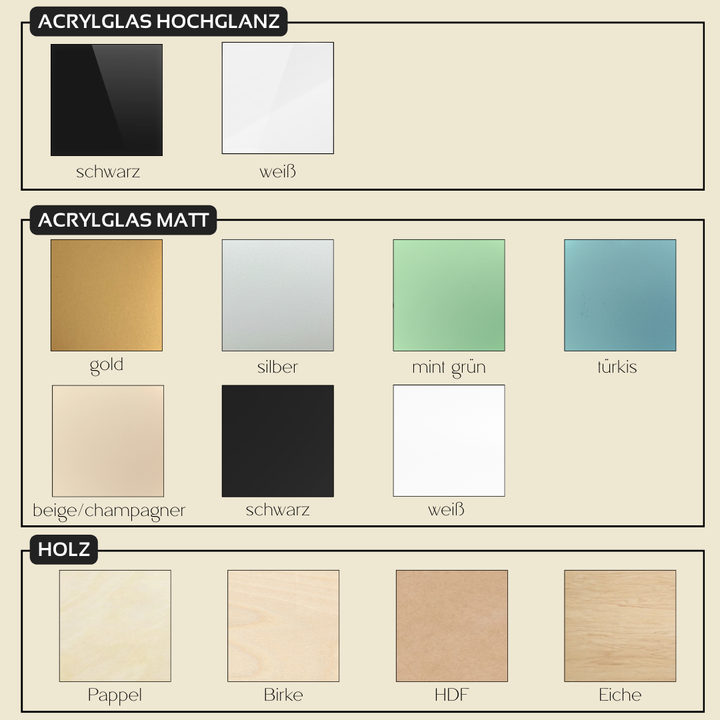 3D Logo aus Acrylglas & Holz | Individuelle Wandwerbung & Firmenschilder