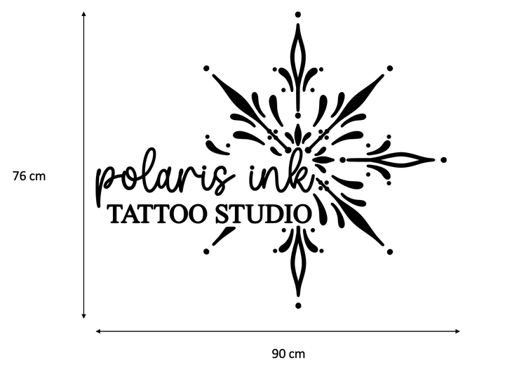 3D Logo Polaris Ink Tattoo Studio