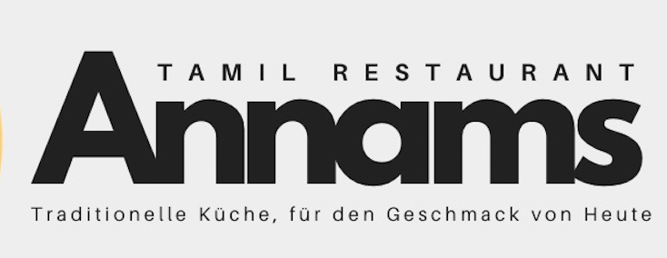 3D Logo Annams Tamil Food
