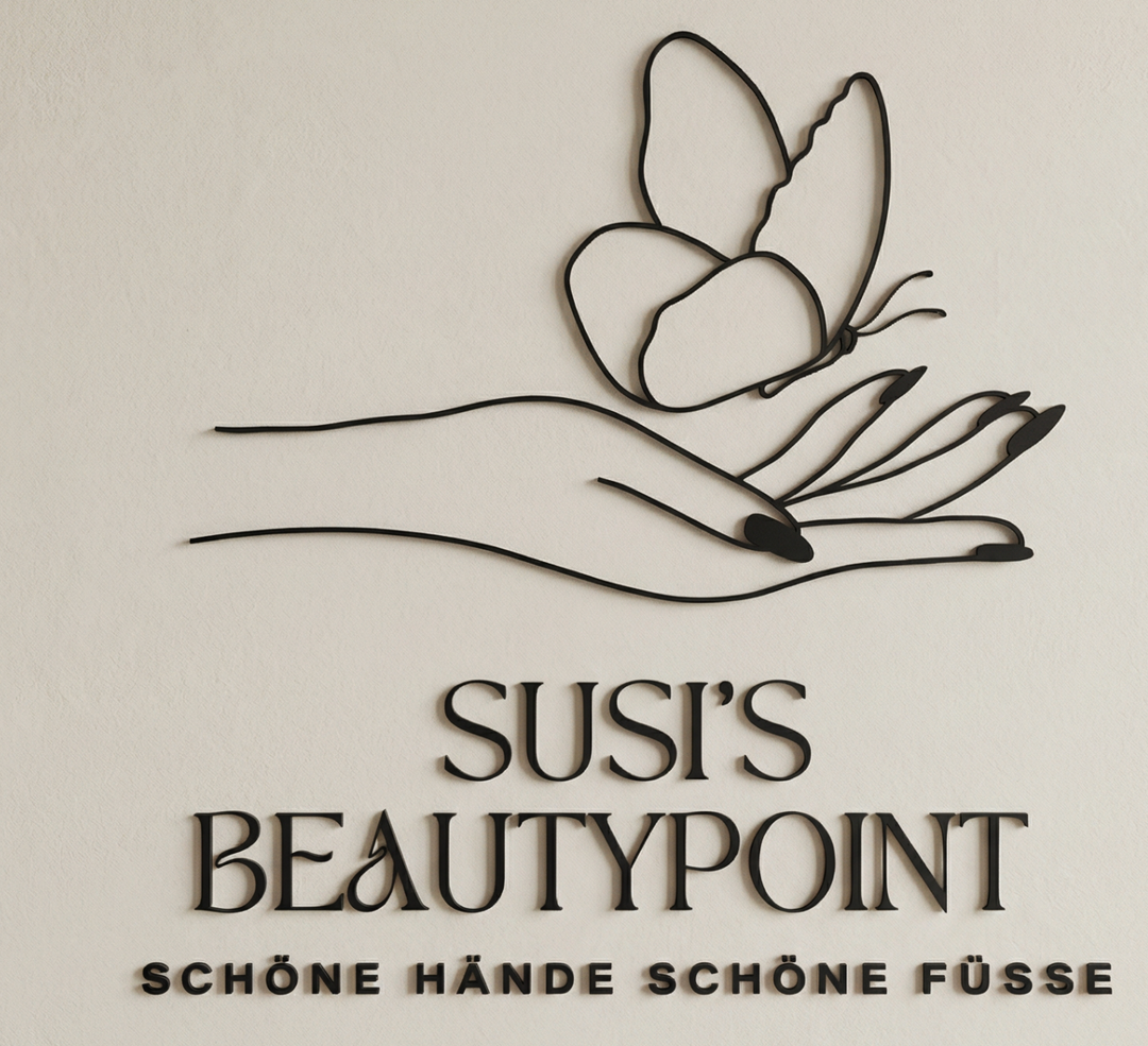 3D Logo Susi's Beautypoint  70x70 cm