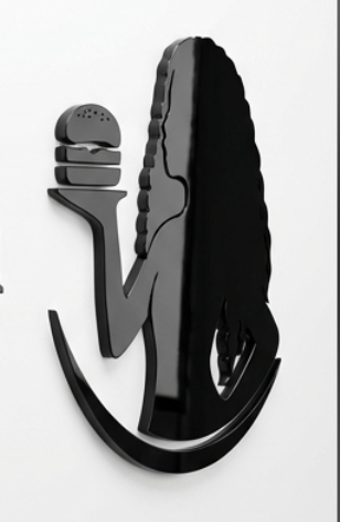 3D Logo Yama Zahra’s Kitchen Symbol