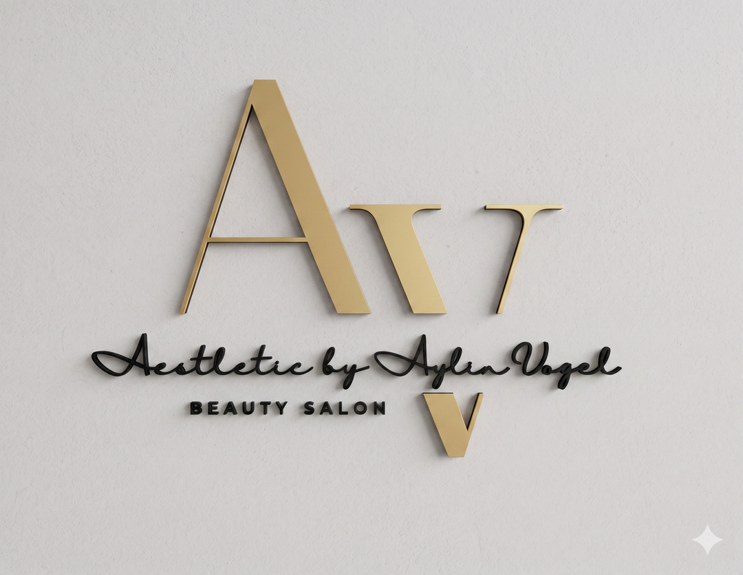 3D Logo Aylin Beauty Salon
