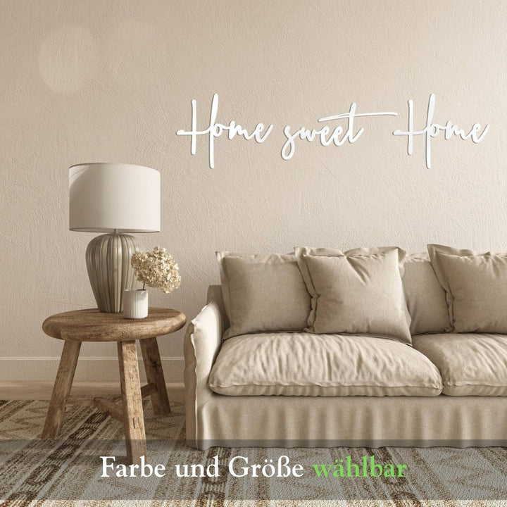 3D Schriftzug „Home sweet Home"