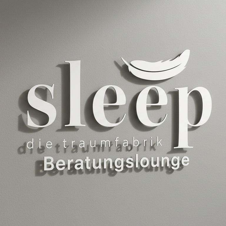 3D Logo Sleep die Traumfabrik