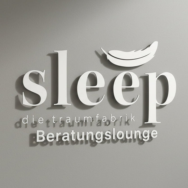 3D Logo Sleep die Traumfabrik