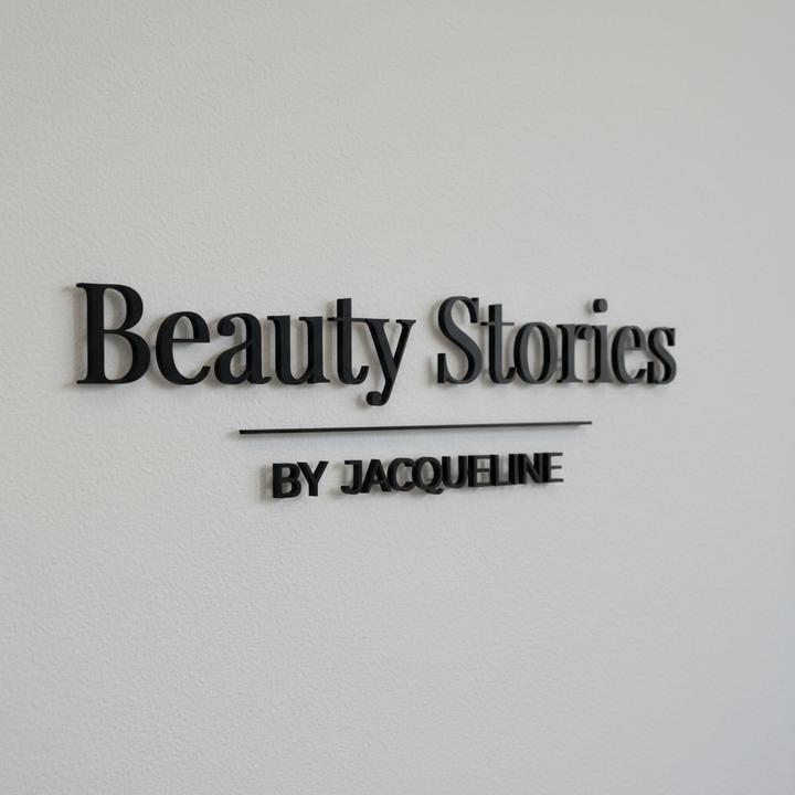 3D Logo Beauty Stories by Jacqueline