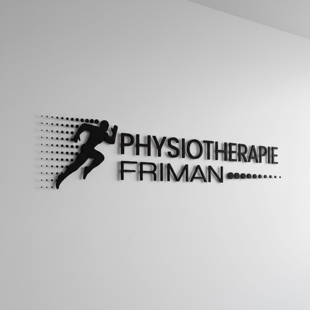3D Logo Physiotherapie Friman