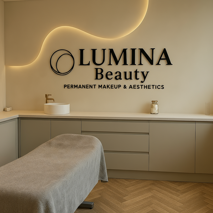 Individuelles 3D-Logo aus Acrylglas oder Holz