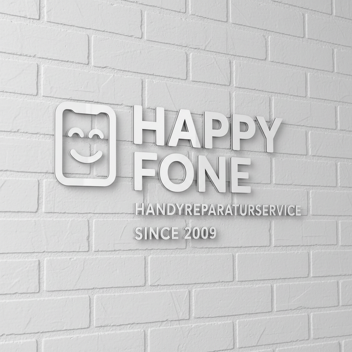 3D Logo Happyfone