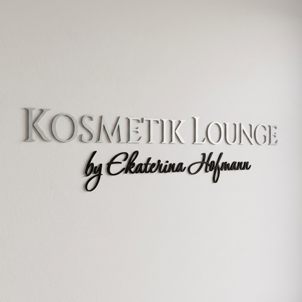 3D Logo Ekaterina Kosmetik Lounge
