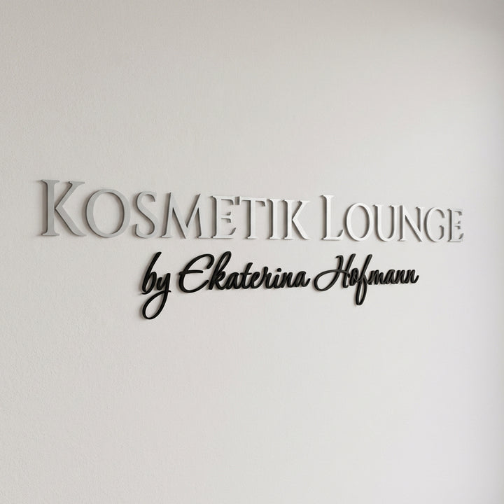 3D Logo Ekaterina Kosmetik Lounge