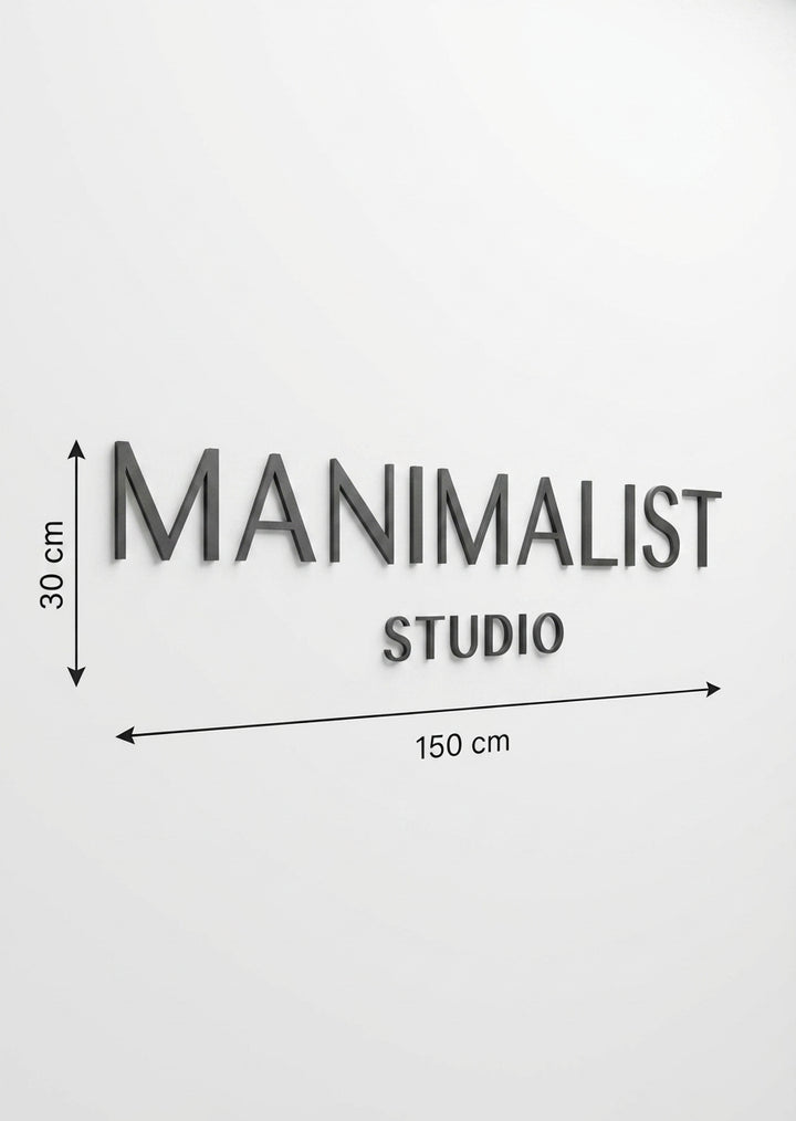 3D Logo Luu Manimalist UG (haftungsbeschränkt)