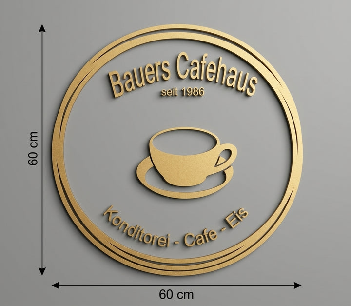 3D Logo Sonja Bauers Cafehaus