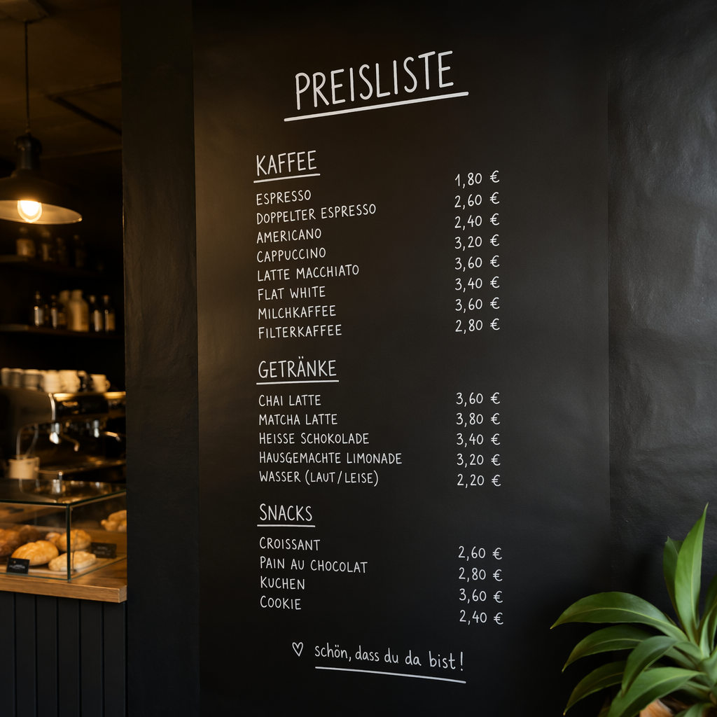Logo-Aufkleber aus Klebefolie | Für Schaufenster, Wände und Autos