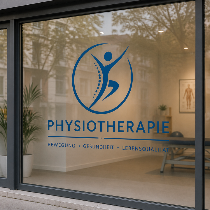 Logo-Aufkleber aus Klebefolie | Für Schaufenster, Wände und Autos