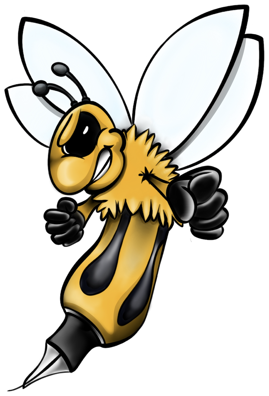 3D Logo Lucas - Stinging Bee Tattoo