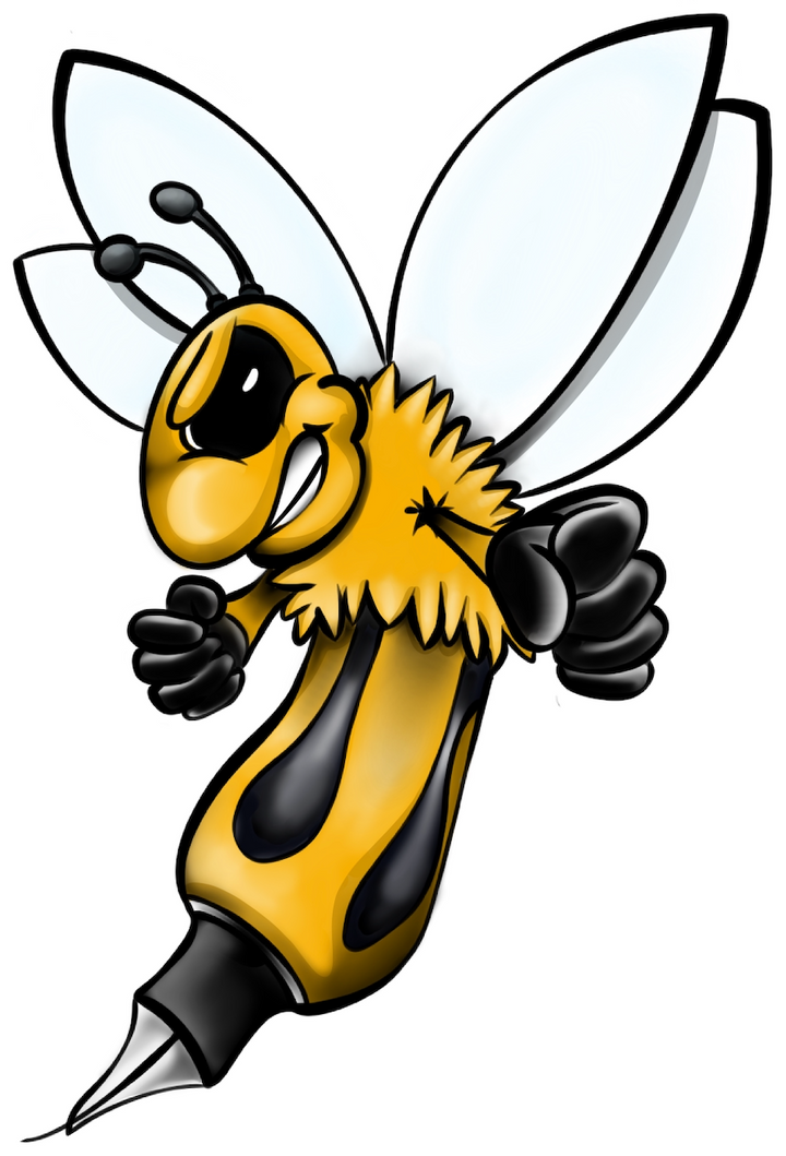 3D Logo Lucas - Stinging Bee Tattoo