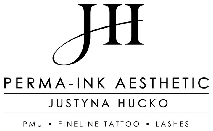 3D Logo Justyna Perma-Ink Aesthetic