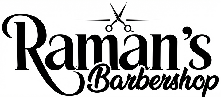 3D Logo Mousa Raman‘s Barbershop