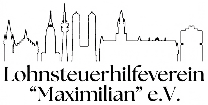 3D Logo Nikolina Lohnsteuerhilfeverein „Maximilian“ e.V.