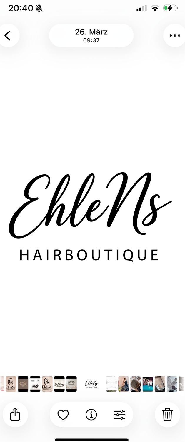 3D Logo Natalia EhleNs Hair