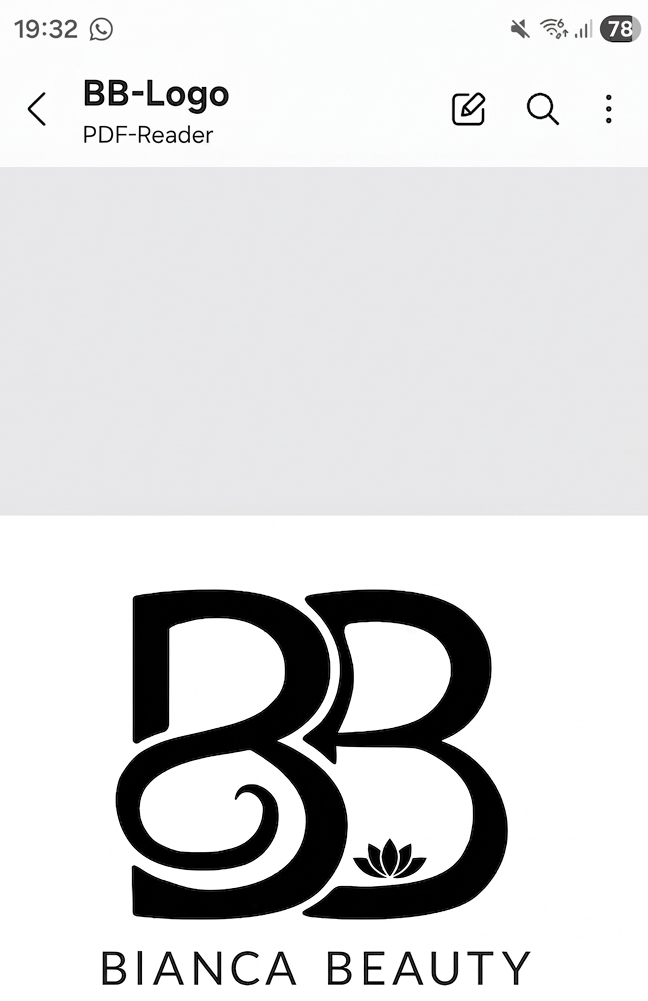 3D Logo Bianca BB Bianca Beauty