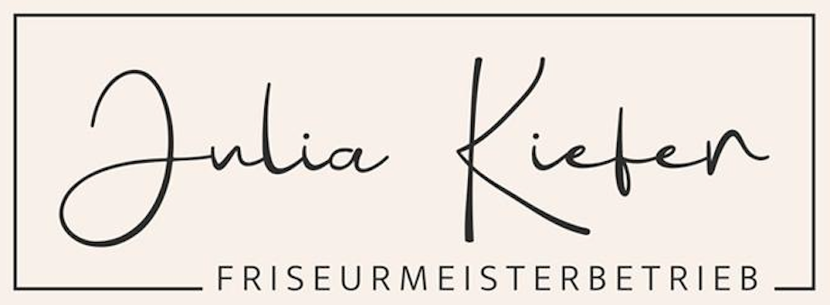 3D Logo Julia Friseurmeisterbetrieb Julia Kiefer