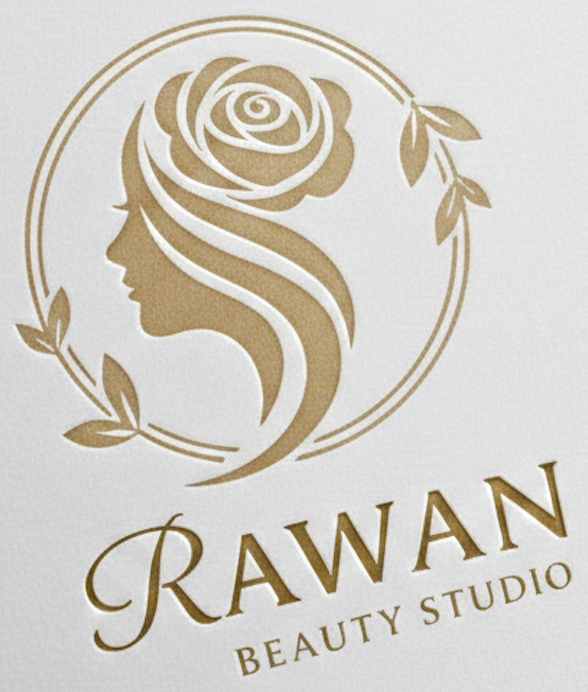 3D Logo Rawan - Rawan Beauty Studio