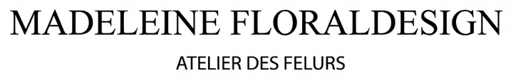 3D Logo Madeleine MADELEINE FLORALDESIGN
