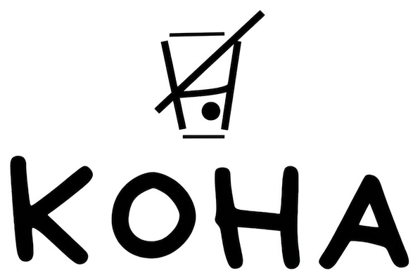 3D Logo Trinh KOHA Bubble Tea & Café