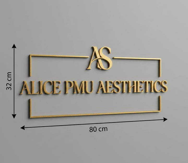 3D Logo Alice Aliceabeauty