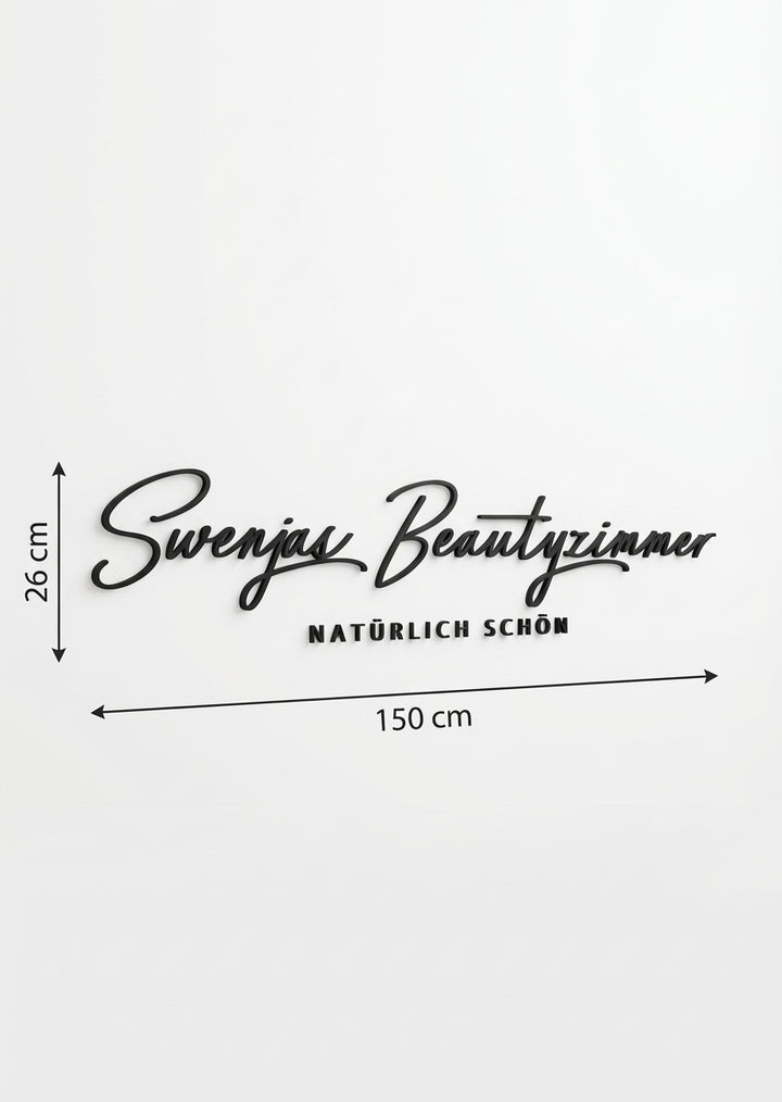 3D Logo Swenja Swenjasbeautyzimmer