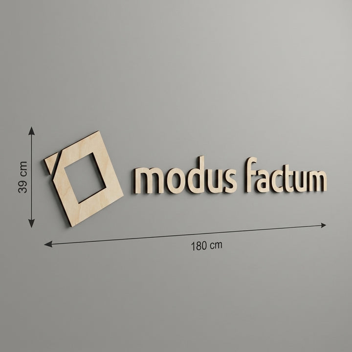 3D Logo Kerem modus factum GmbH