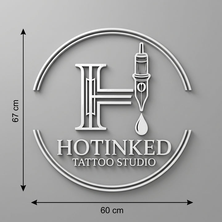 3D Logo Katharina Tattoostudio