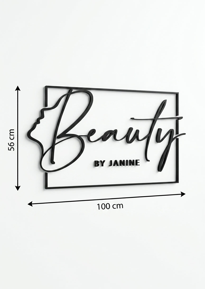 3D Logo Janine Beauty by Janine