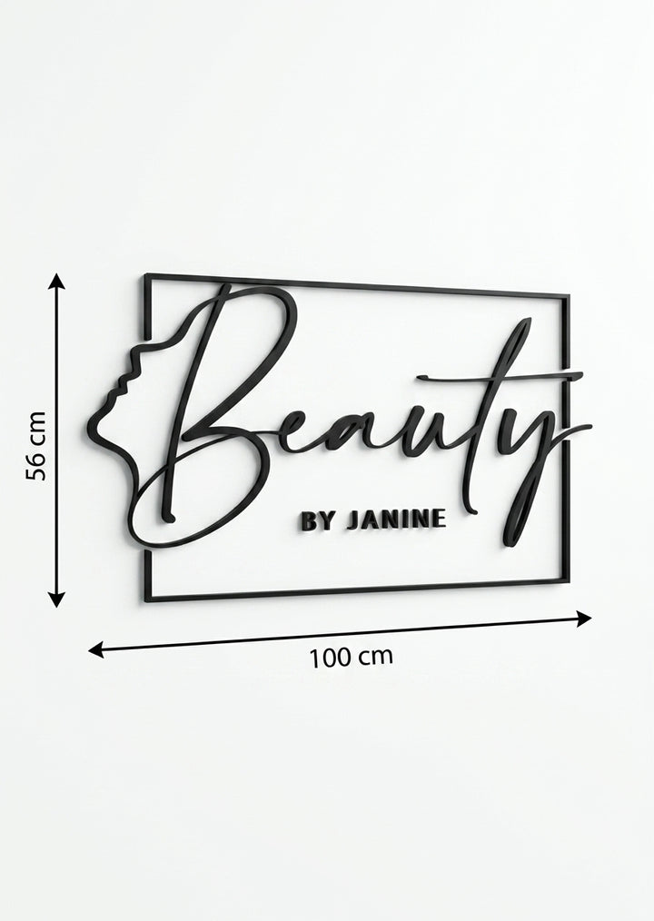3D Logo Janine Beauty by Janine