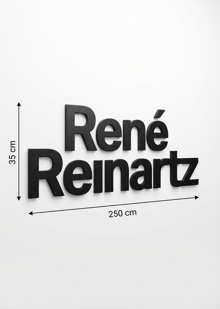 3D Logo Rene RK Intensiv & Allianz