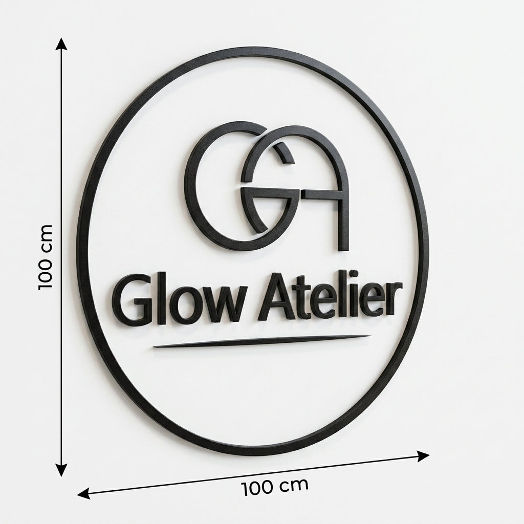 3D Logo Katharina Glow Atelier