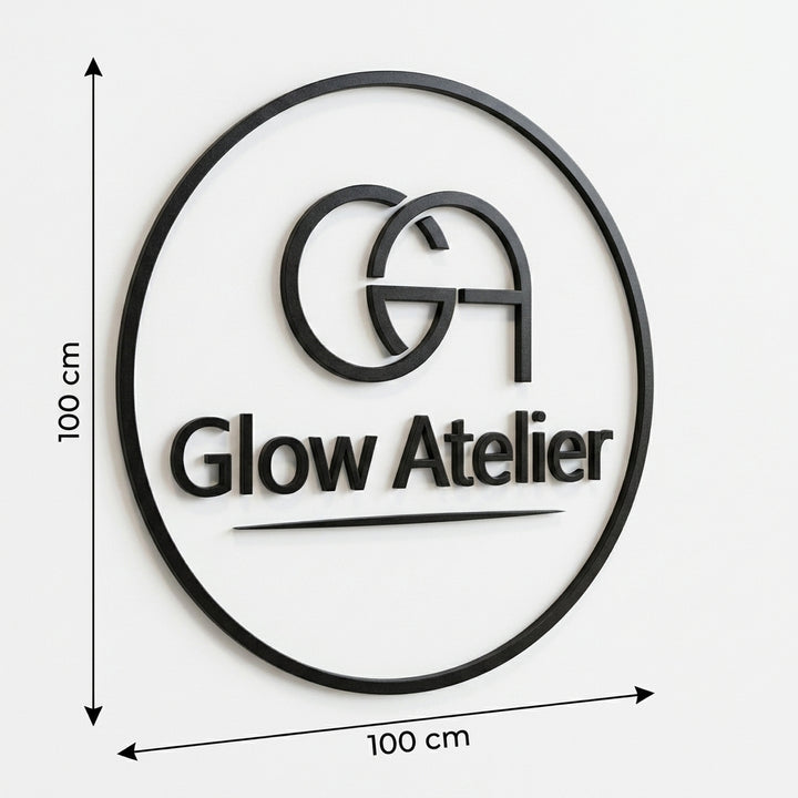 3D Logo Katharina Glow Atelier