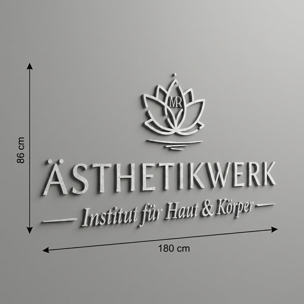3D Logo Marina ÄSTHETIKWERK
