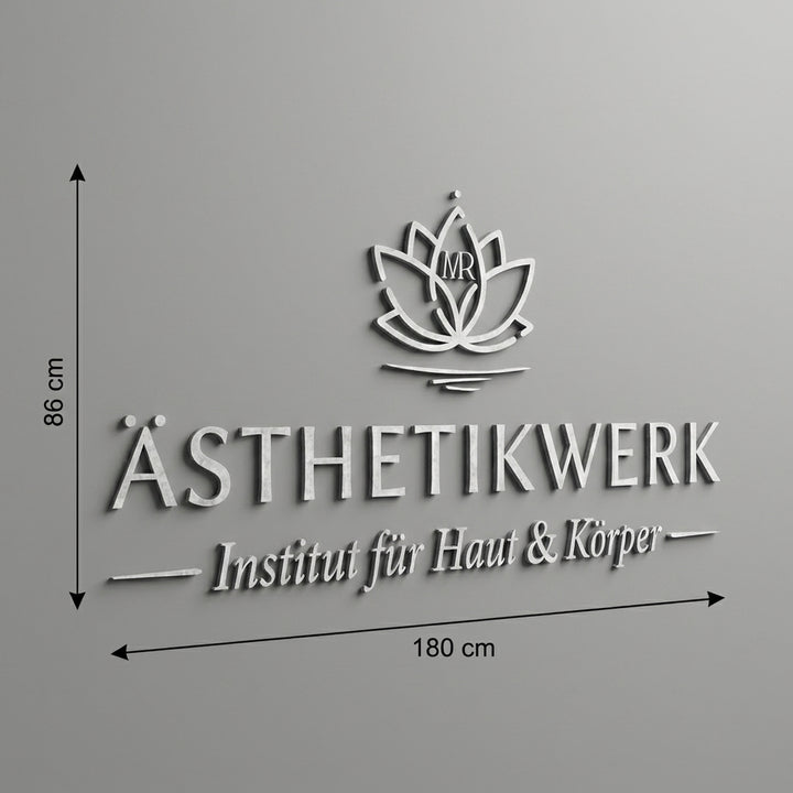 3D Logo Marina ÄSTHETIKWERK