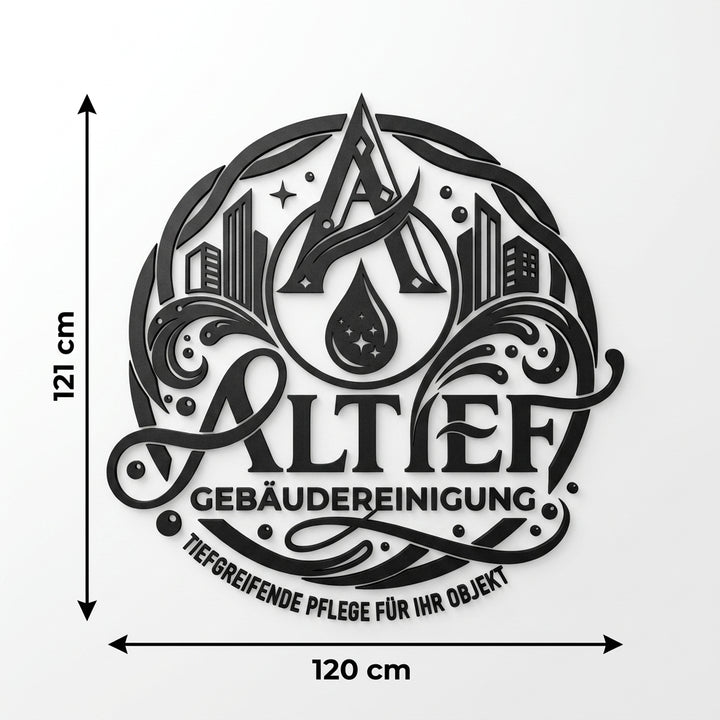 3D Logo Safan Gebäudereinigung