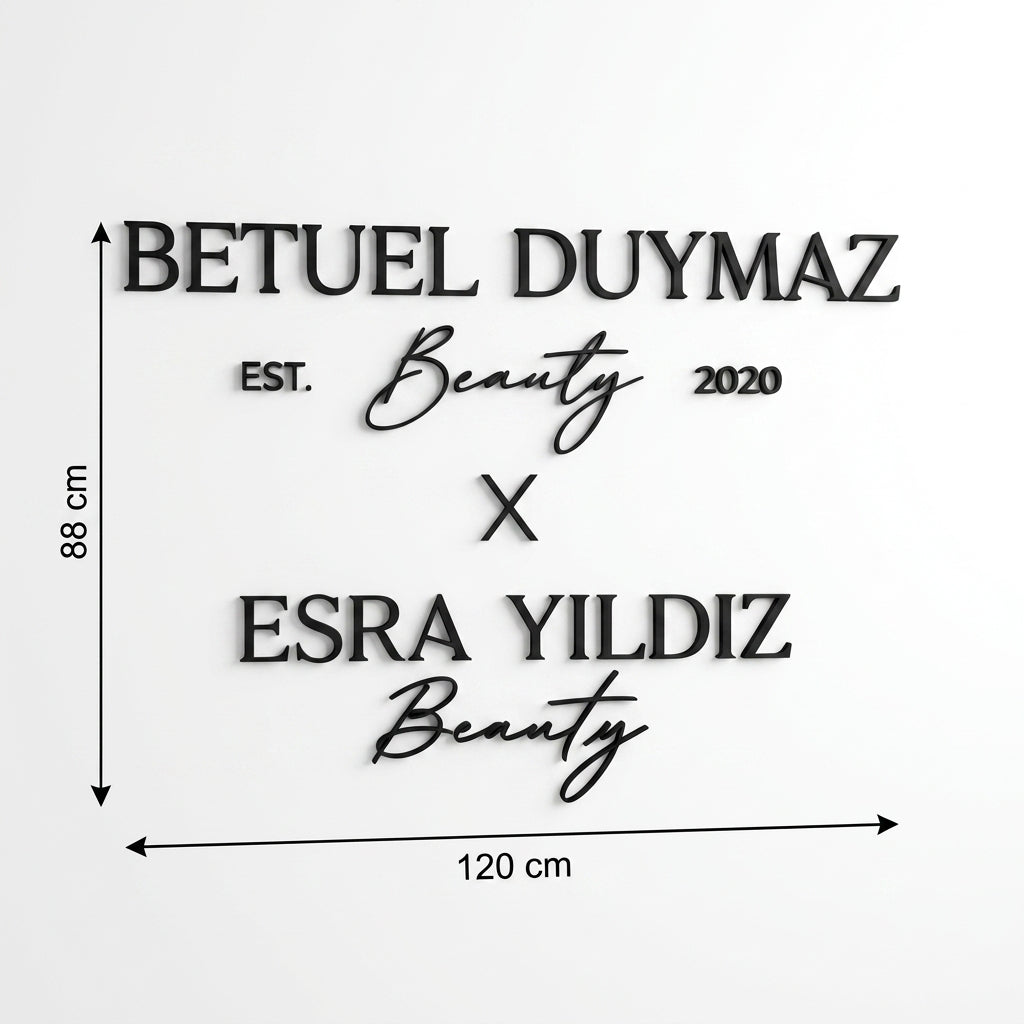 3D Logo Betül Bd Beauty