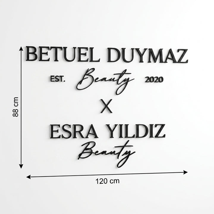 3D Logo Betül Bd Beauty