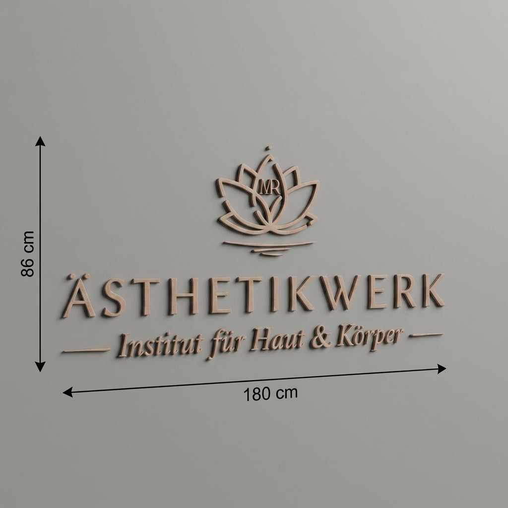 3D Logo Marina ÄSTHETIKWERK