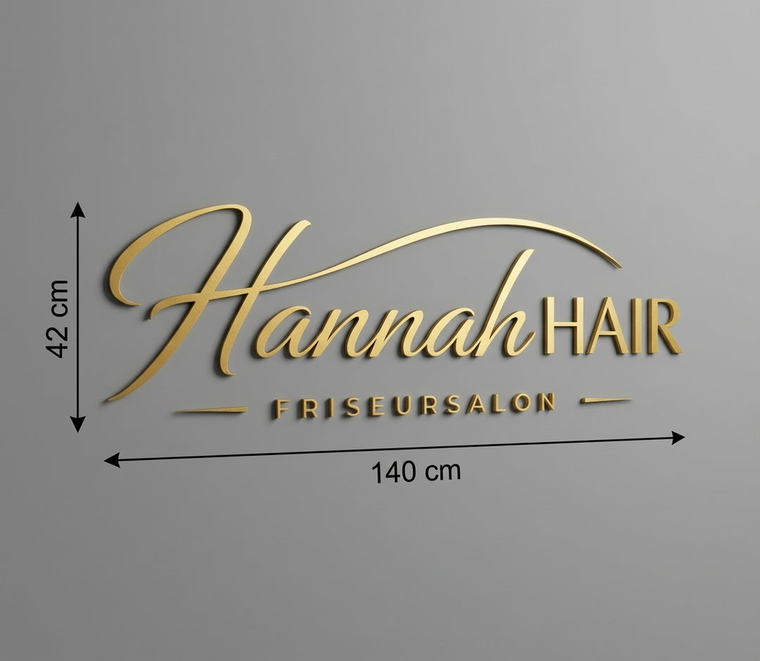 3D Logo Hannah- Marie Hannah Hair
