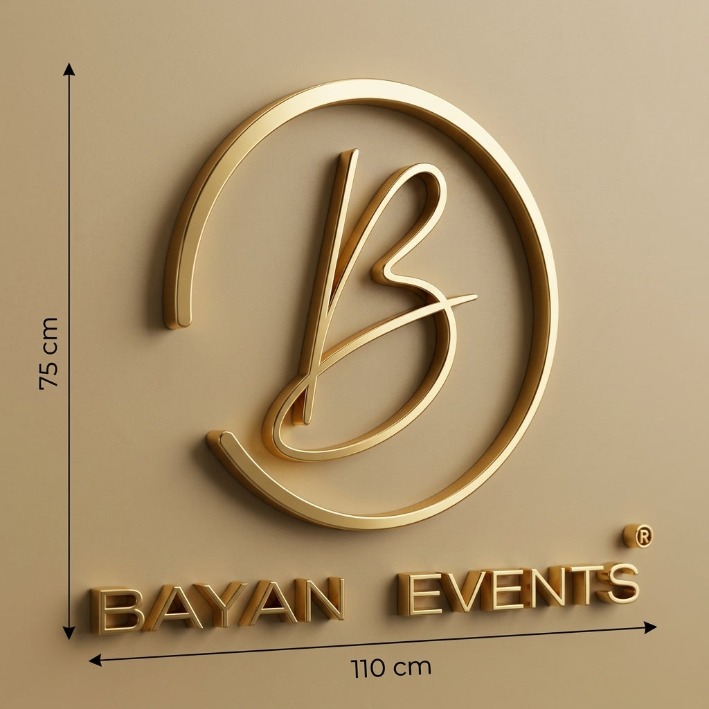 3D Logo Bayan Bayan Events